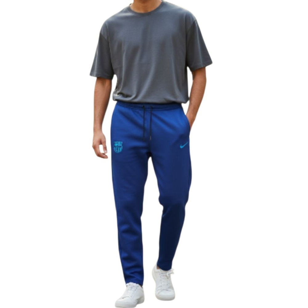 Nike FC Barcelona Men's Joggers Sweatpants Size Small Waist 30" Inseam 27" - Picture 2 of 10